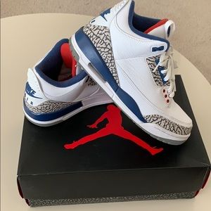 Men’s Jordan 3 worn twice.